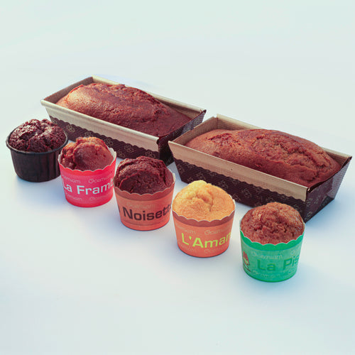Banana Bread and Baby Cakes Assortment